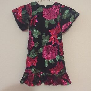 Ivy City Co Toddler Girls Mommy+ Me Floral Sequin Dress